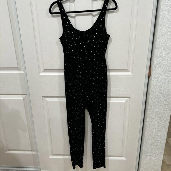 Women’s Nasty Gal Black‎ Star Jumpsuit Size 6 Nastygal - Picture 8 of 12